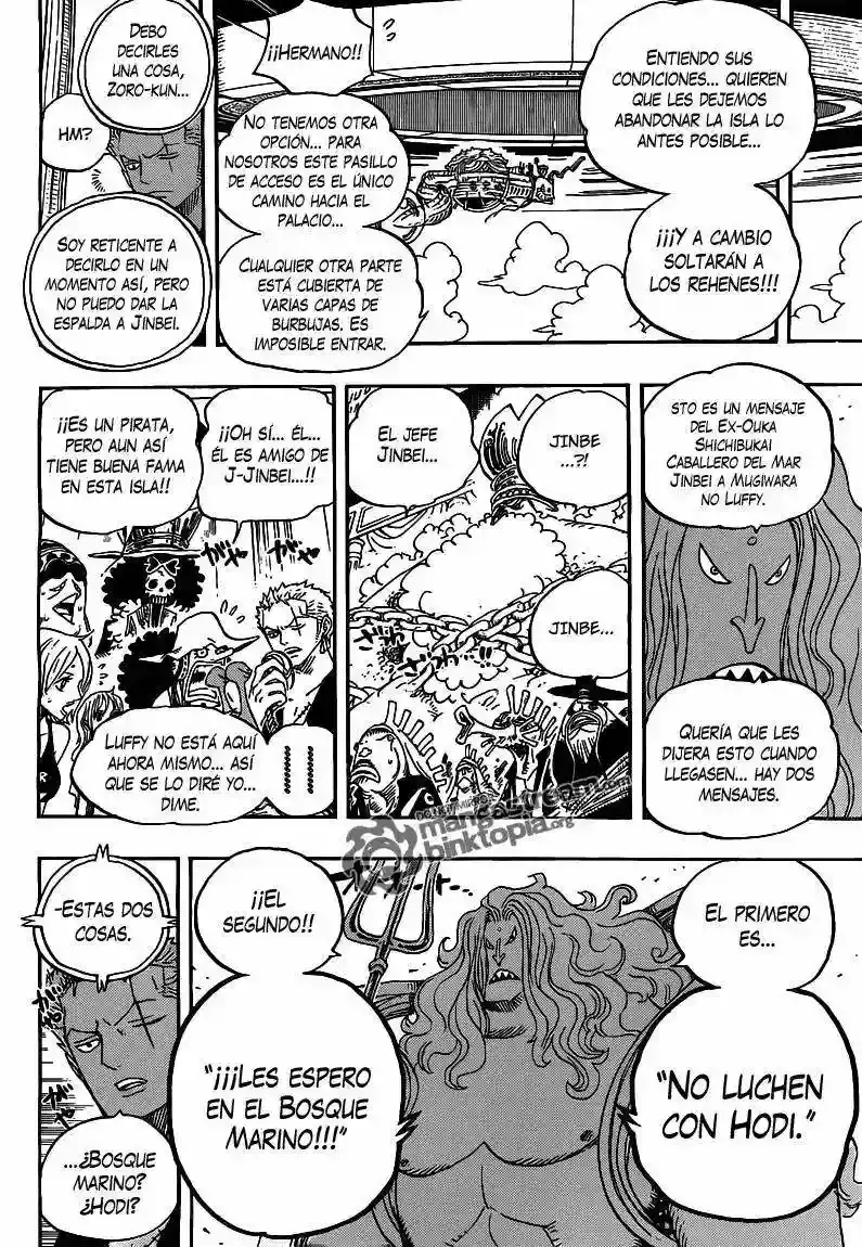 One Piece capítulo 614 página 8