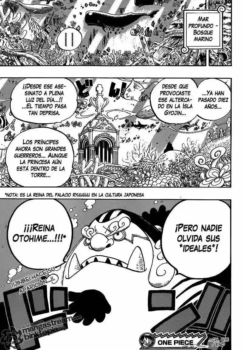 One Piece capítulo 615 página 18