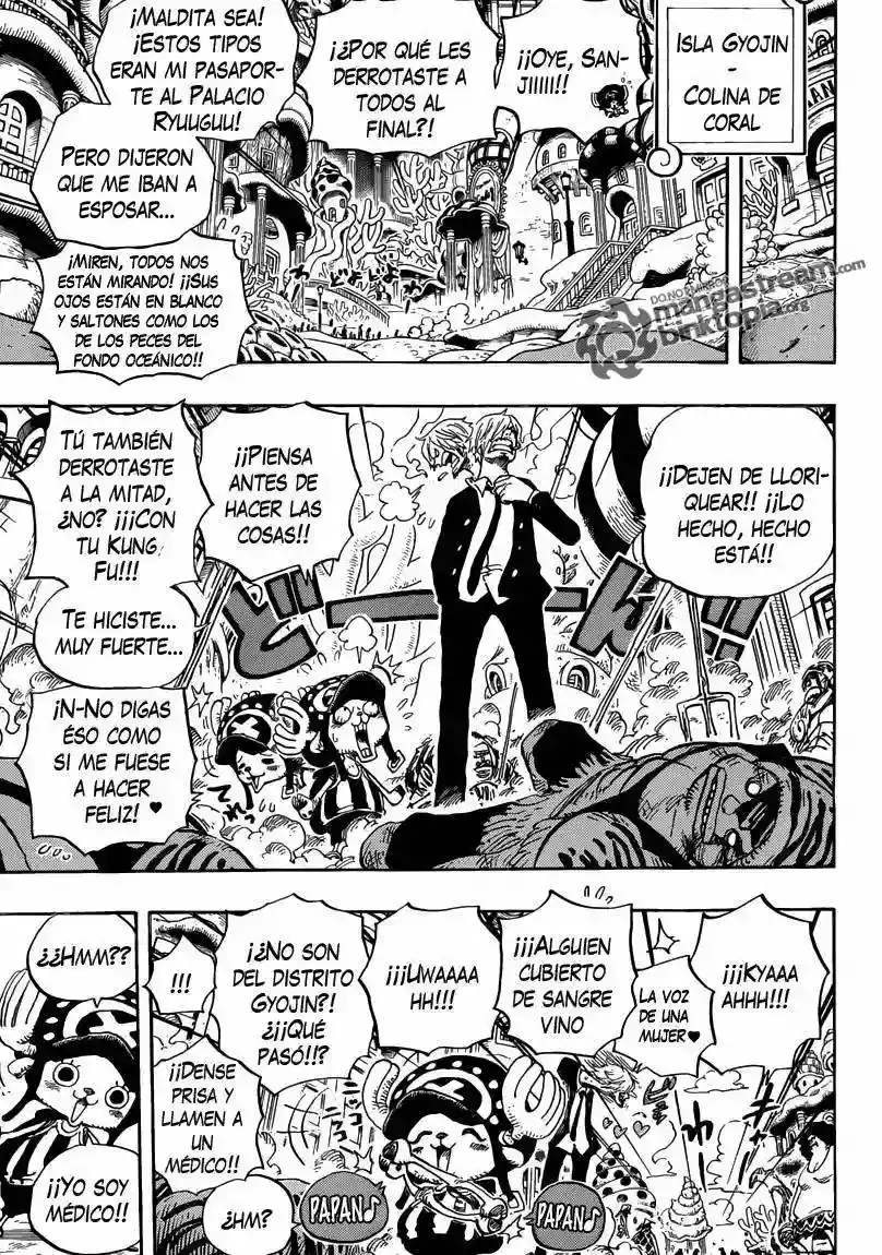 One Piece capítulo 615 página 6