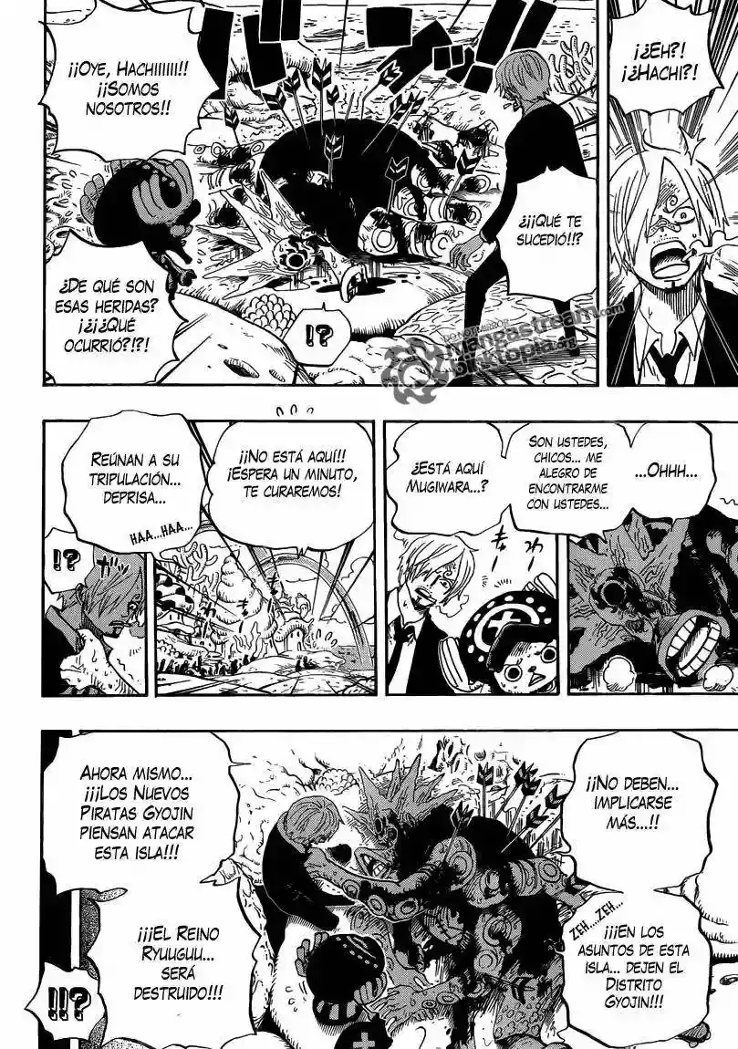 One Piece capítulo 615 página 7