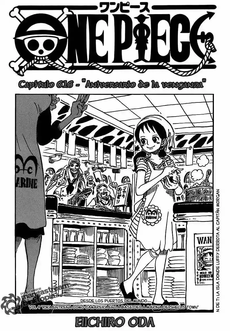 One Piece capítulo 616 página 2