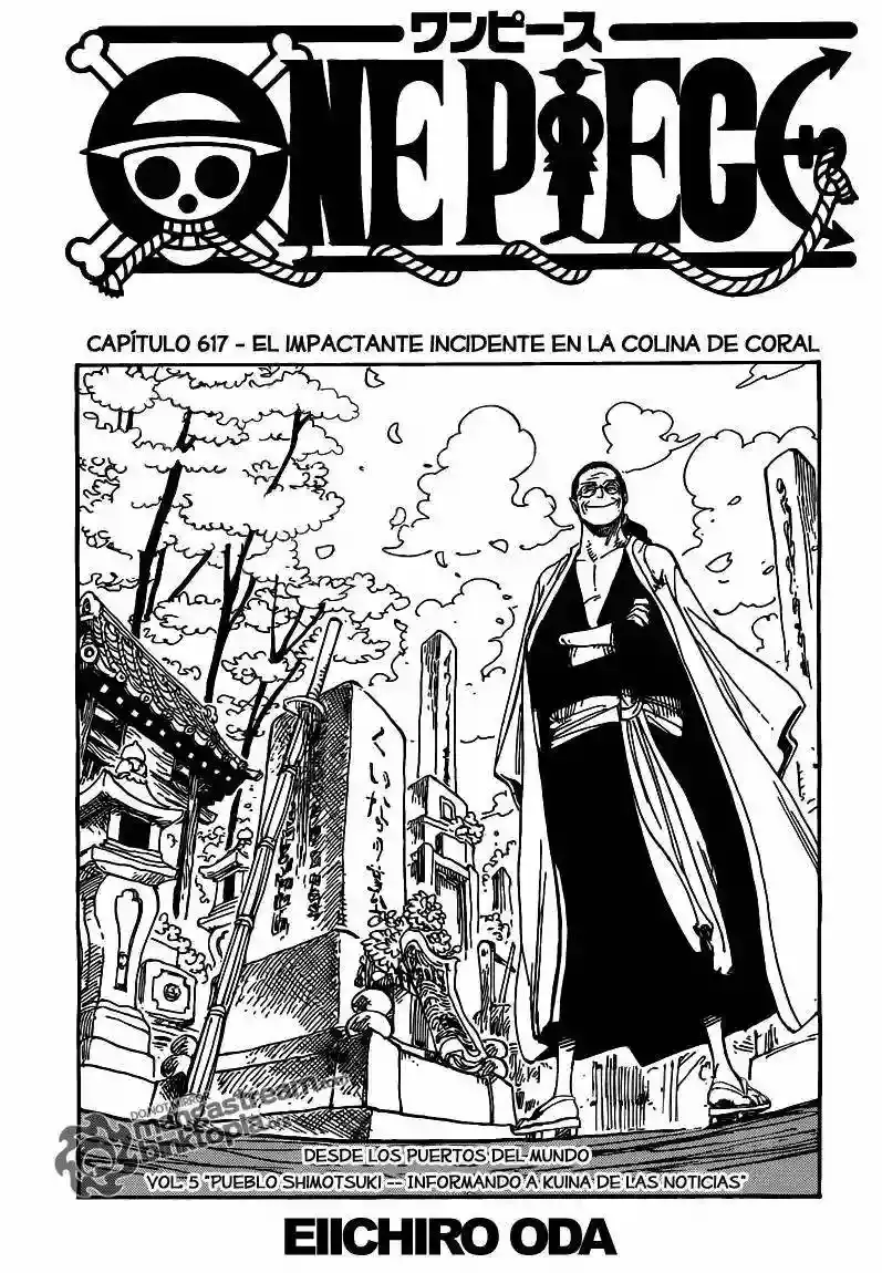 One Piece capítulo 617 página 2