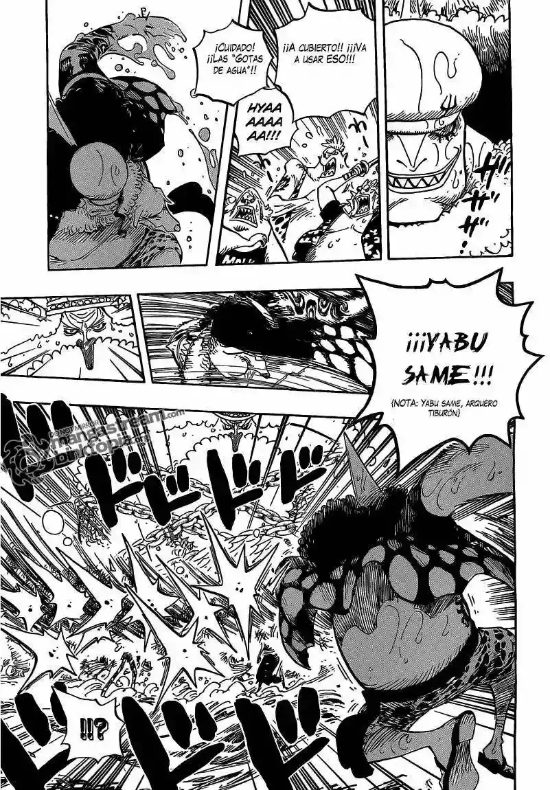 One Piece capítulo 617 página 8