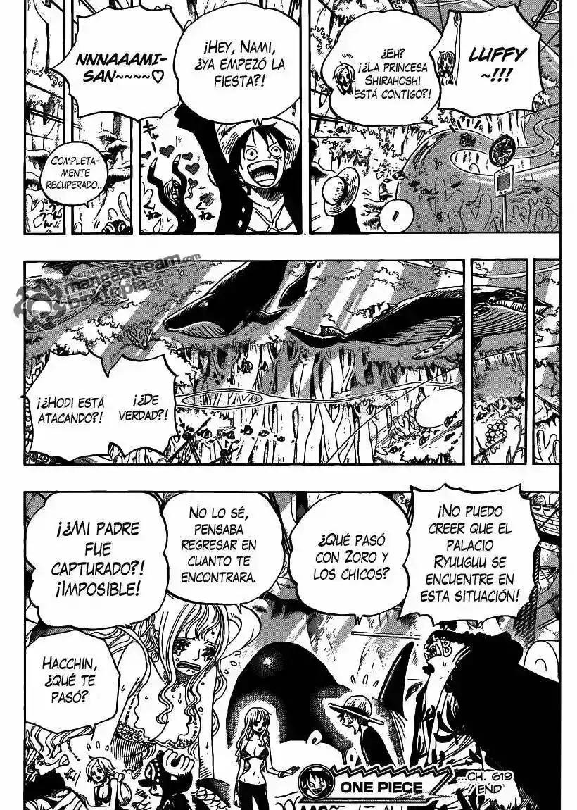 One Piece capítulo 619 página 15