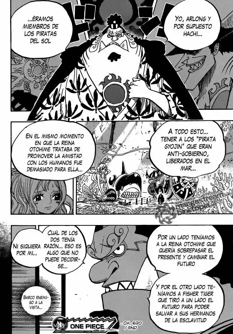 One Piece capítulo 620 página 17