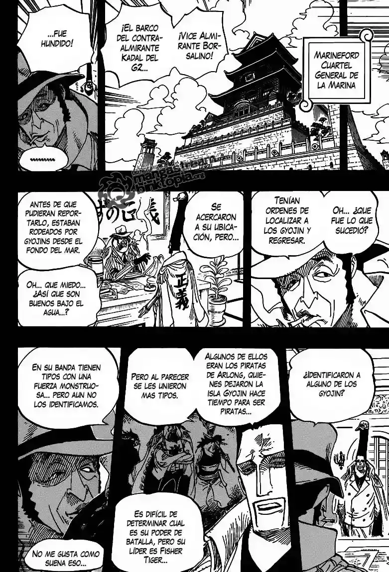 One Piece capítulo 622 página 11
