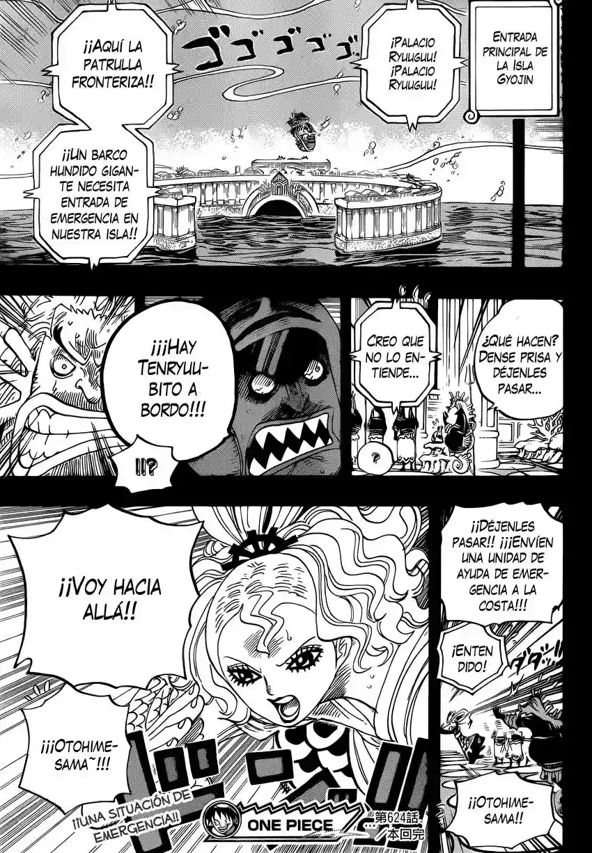 One Piece capítulo 624 página 18