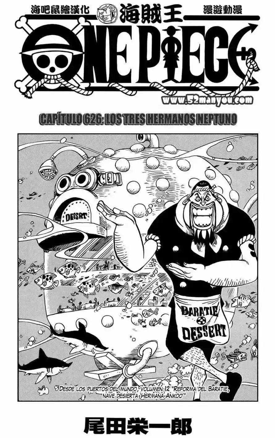 One Piece capítulo 626 página 2