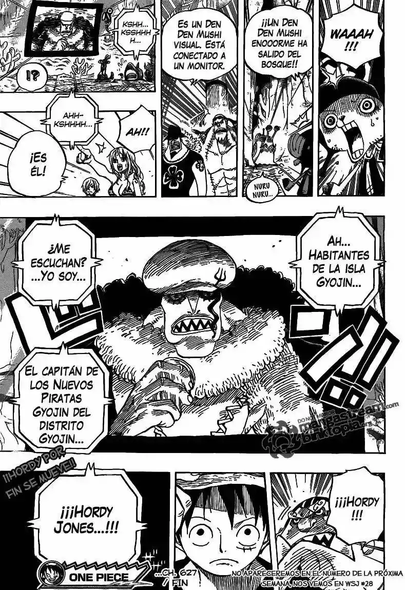 One Piece capítulo 627 página 19