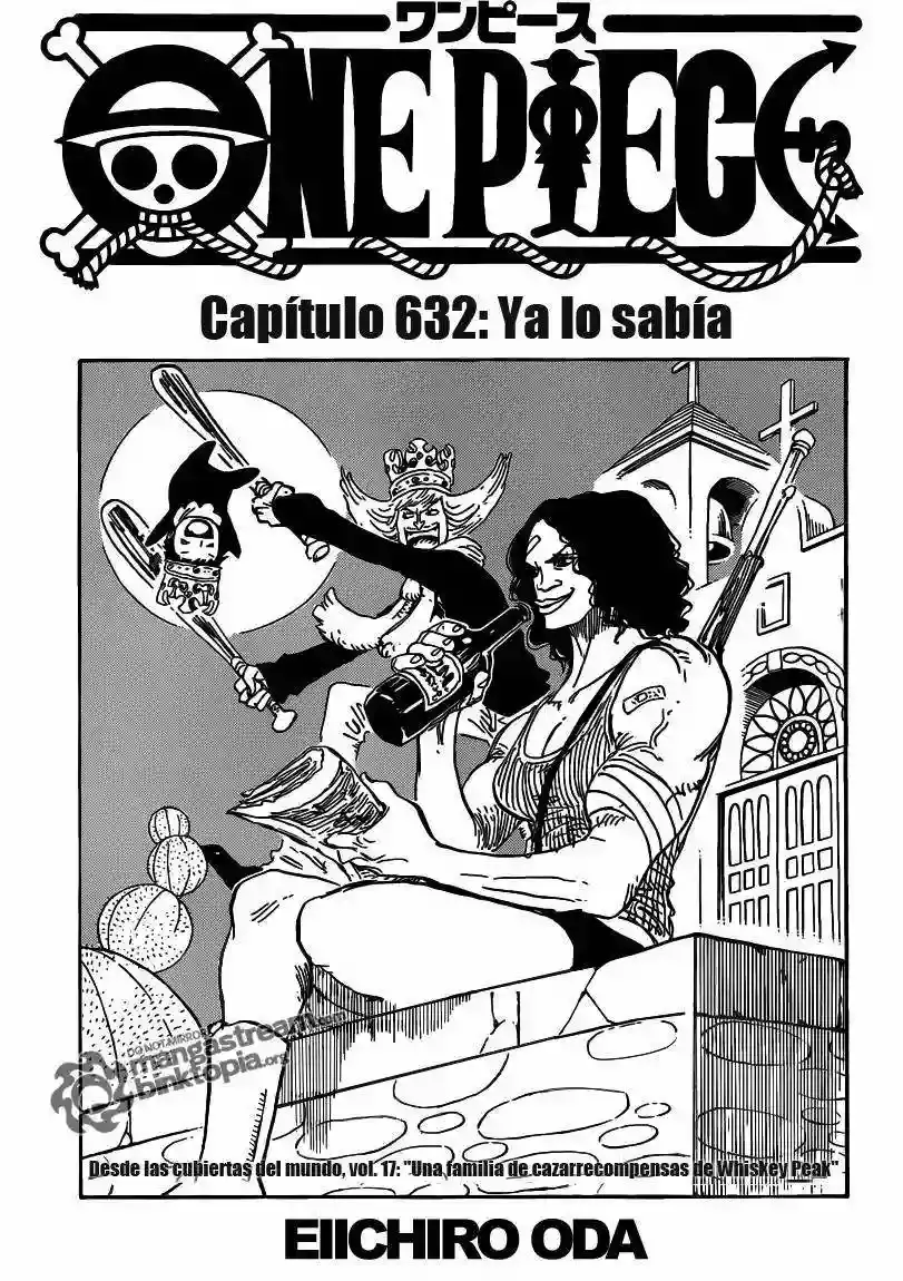 One Piece capítulo 632 página 1