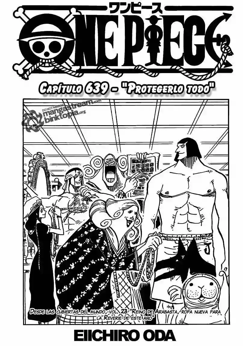 One Piece capítulo 639 página 2