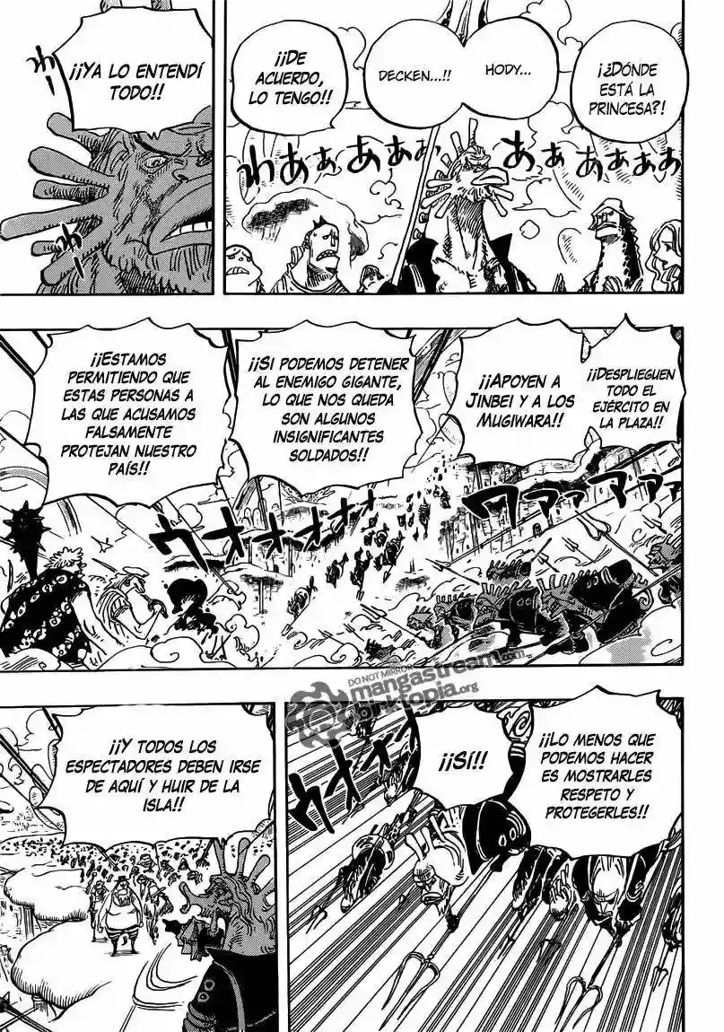 One Piece capítulo 642 página 10
