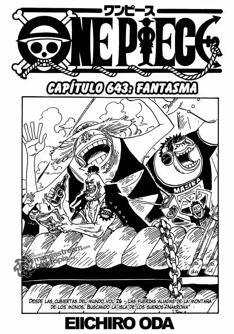 One Piece capítulo 643 página 2