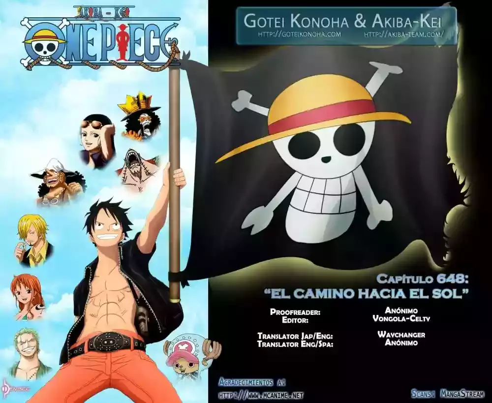 One Piece capítulo 648 página 1