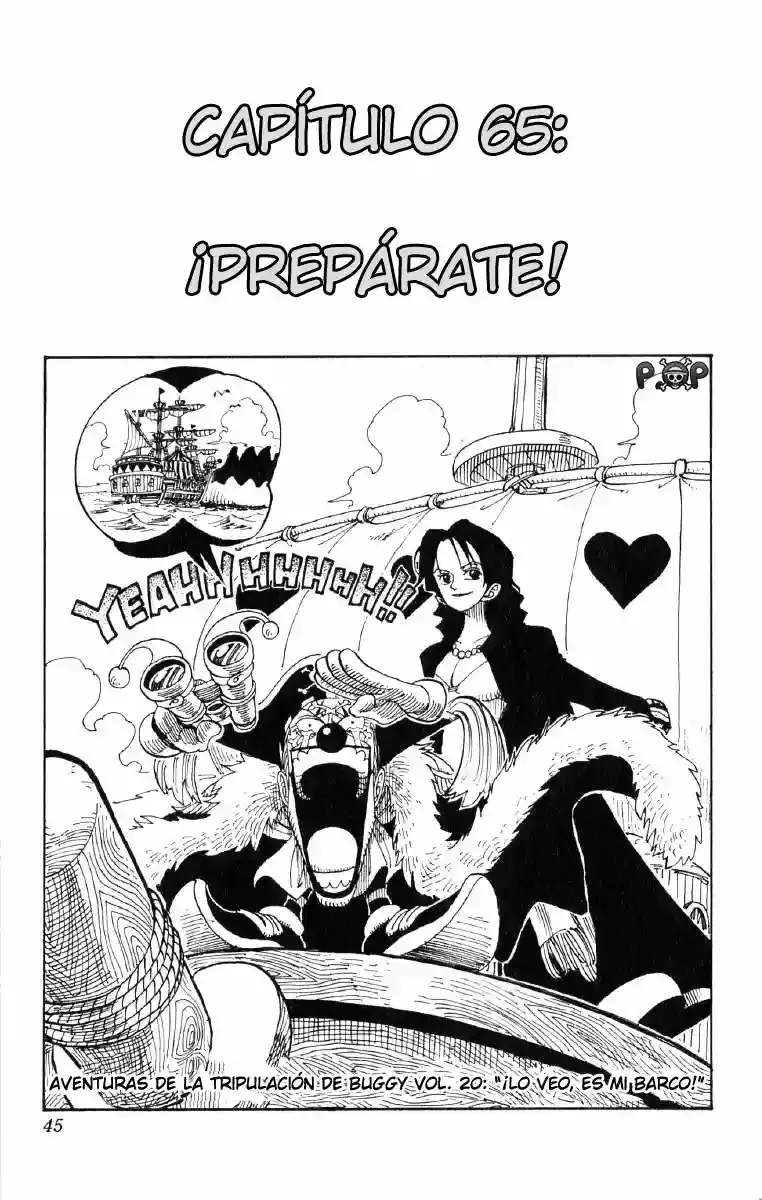One Piece capítulo 65 página 1