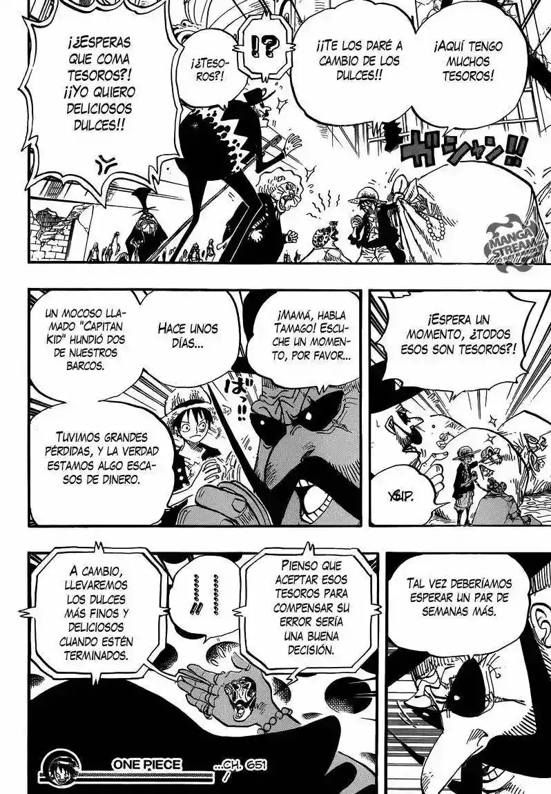 One Piece capítulo 651 página 17
