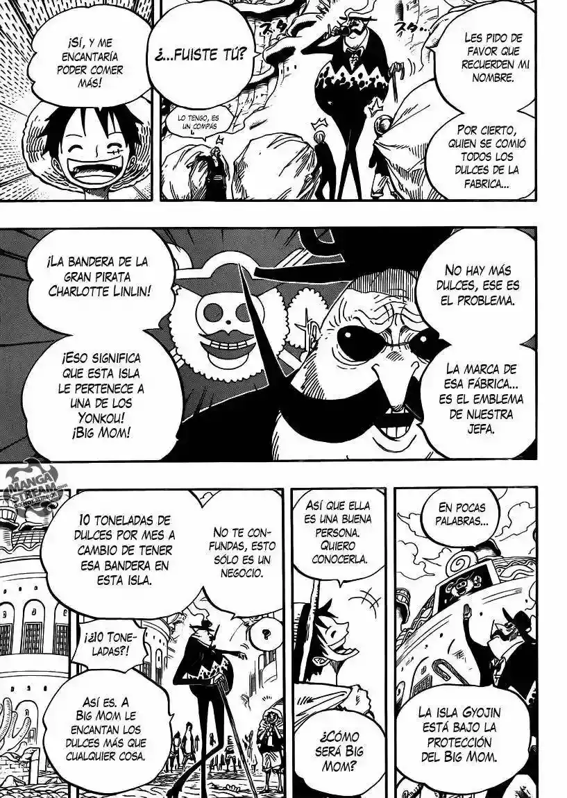 One Piece capítulo 651 página 9