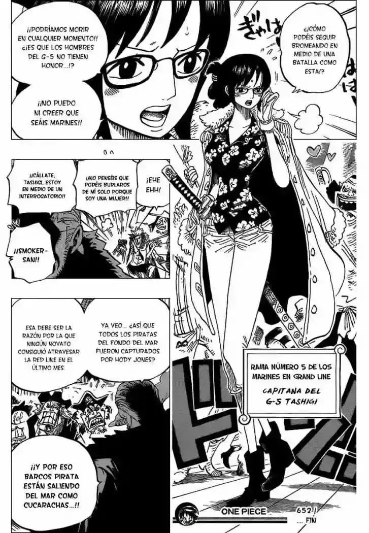 One Piece capítulo 652 página 17