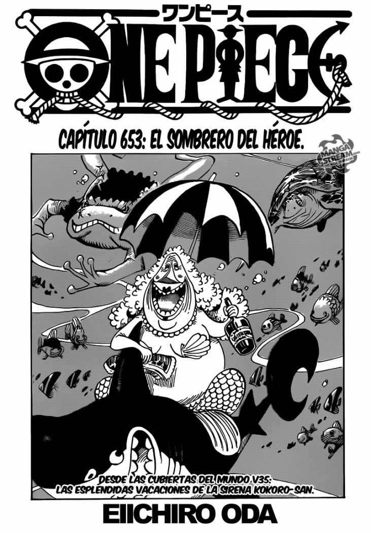 One Piece capítulo 653 página 2