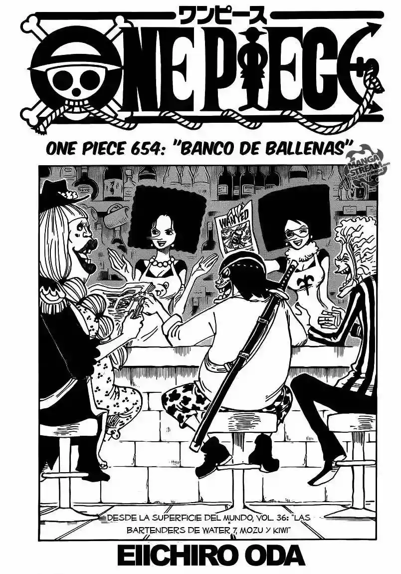 One Piece capítulo 654 página 1