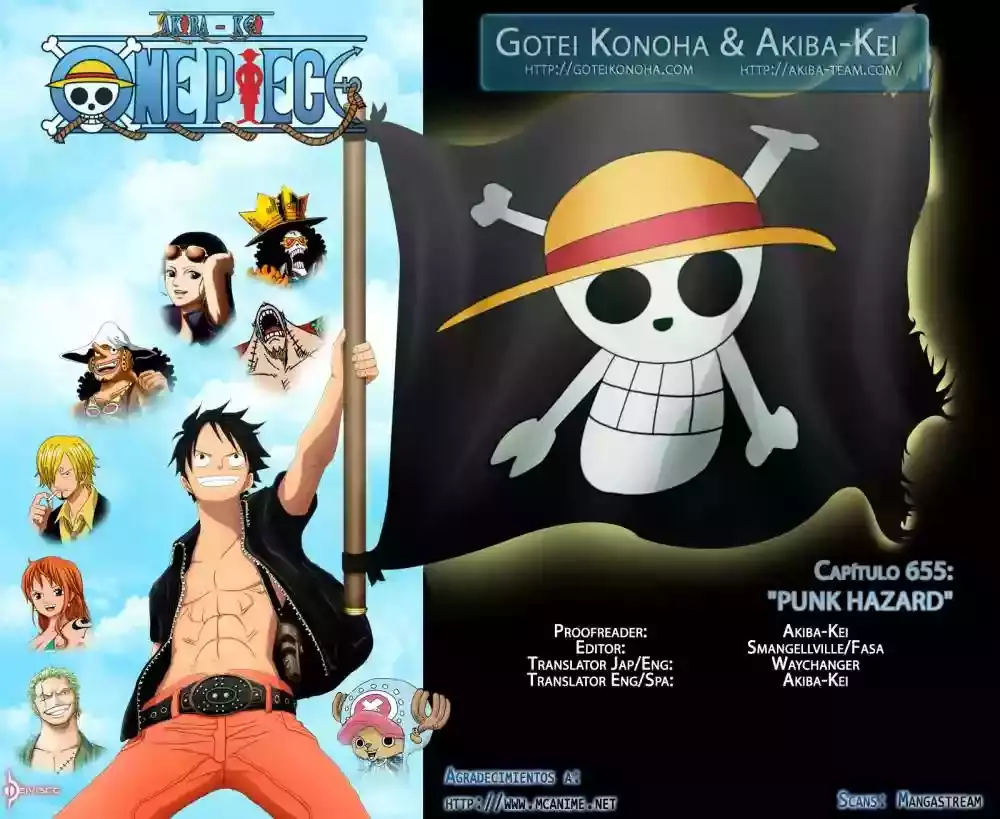 One Piece capítulo 655 página 1