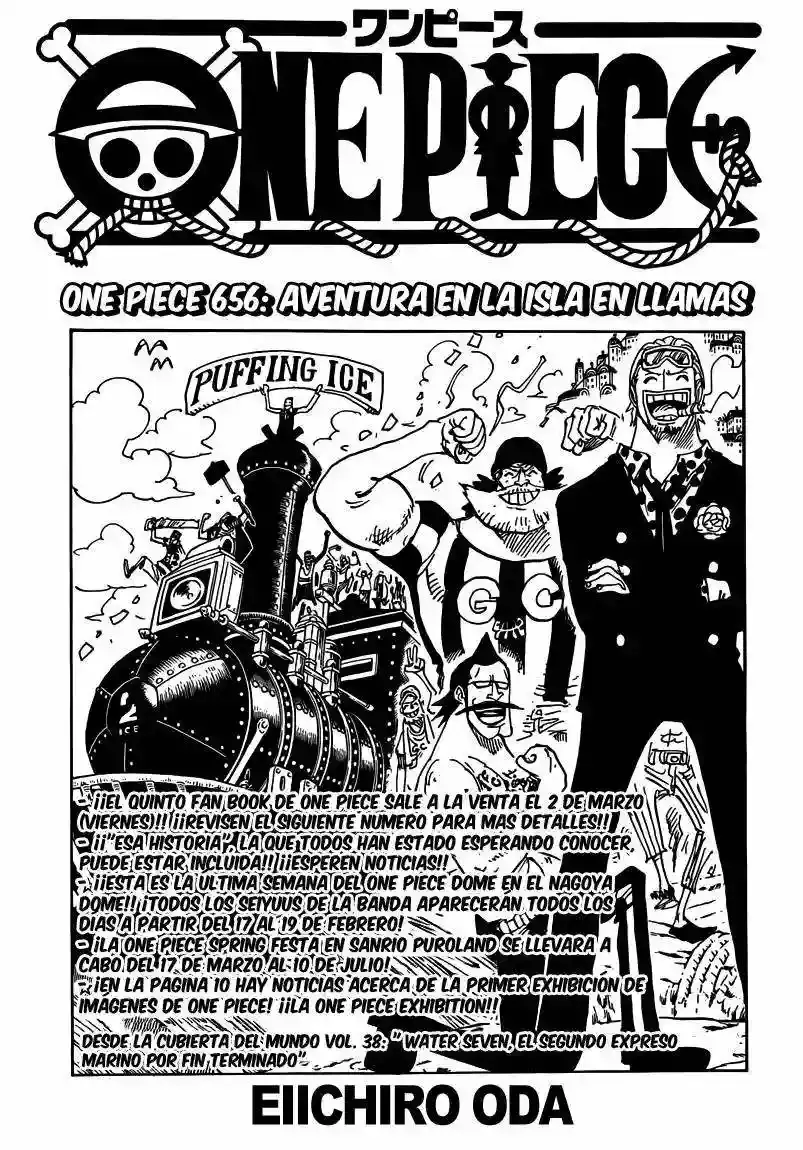 One Piece capítulo 656 página 2