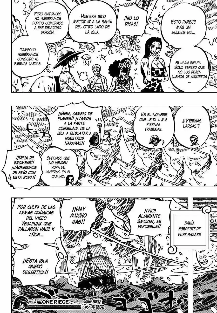 One Piece capítulo 658 página 19