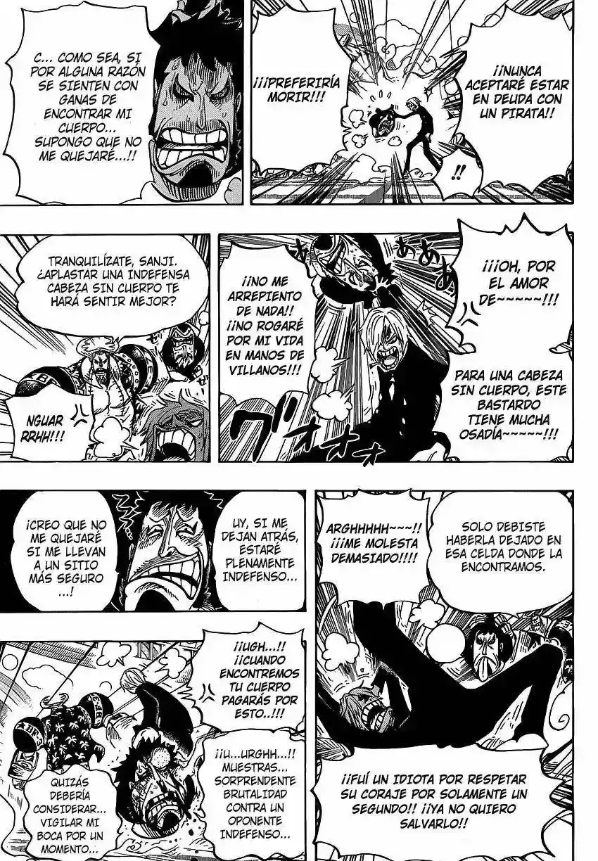One Piece capítulo 660 página 9