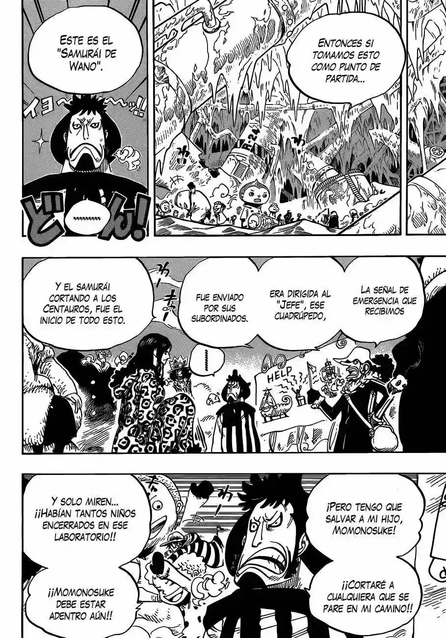 One Piece capítulo 663 página 17