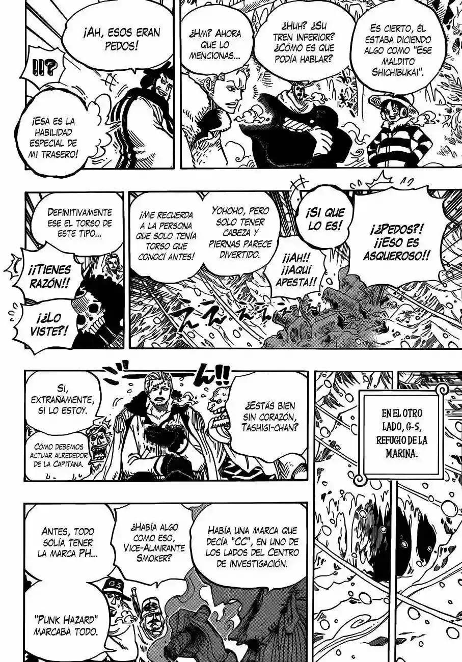 One Piece capítulo 663 página 19
