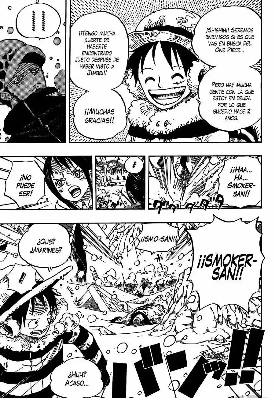 One Piece capítulo 663 página 6