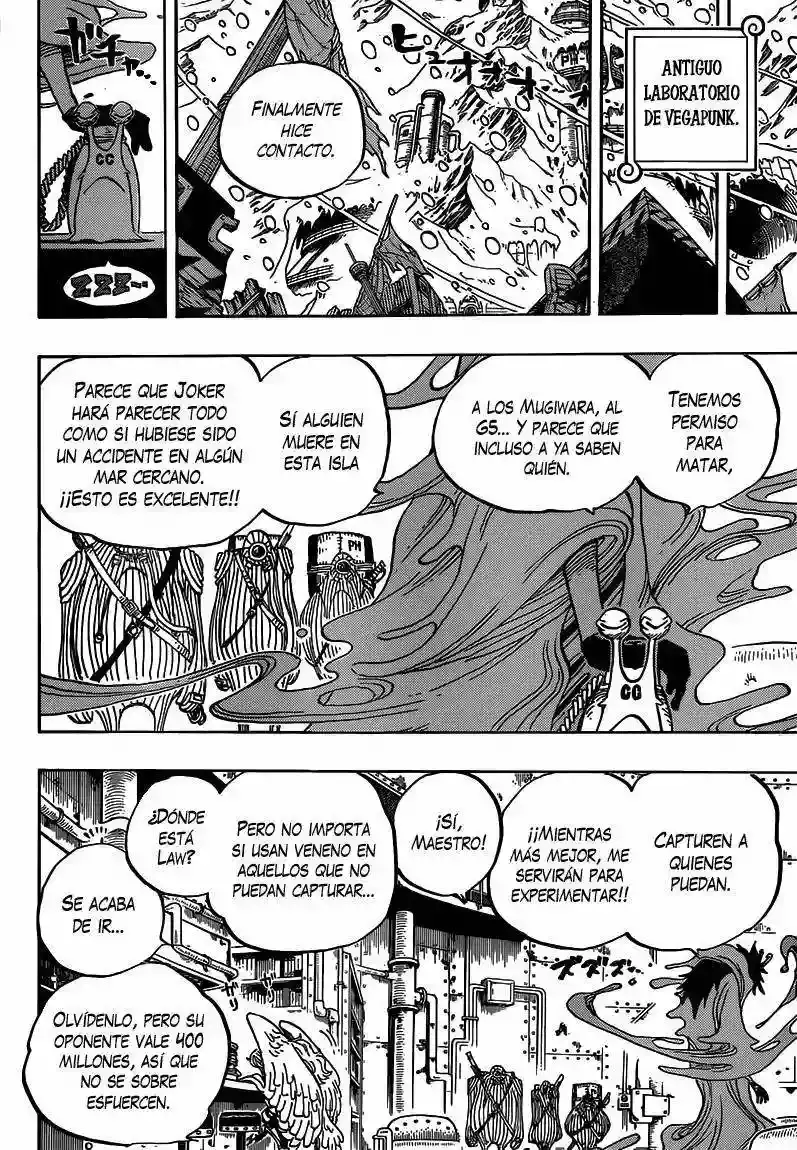 One Piece capítulo 664 página 8