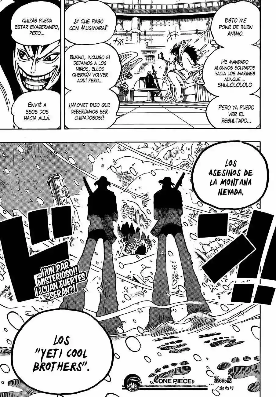 One Piece capítulo 665 página 18