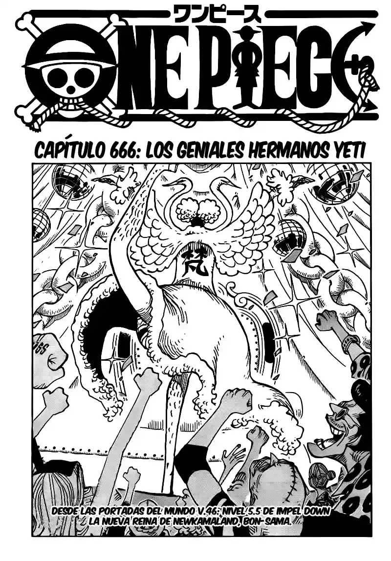 One Piece capítulo 666 página 1