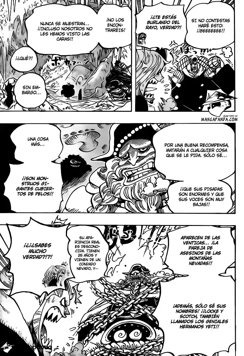 One Piece capítulo 666 página 11
