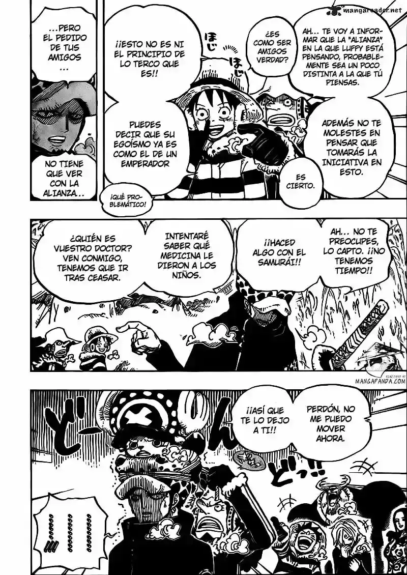 One Piece capítulo 668 página 10