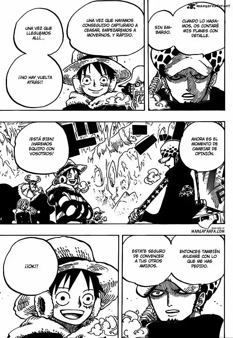 One Piece capítulo 668 página 13