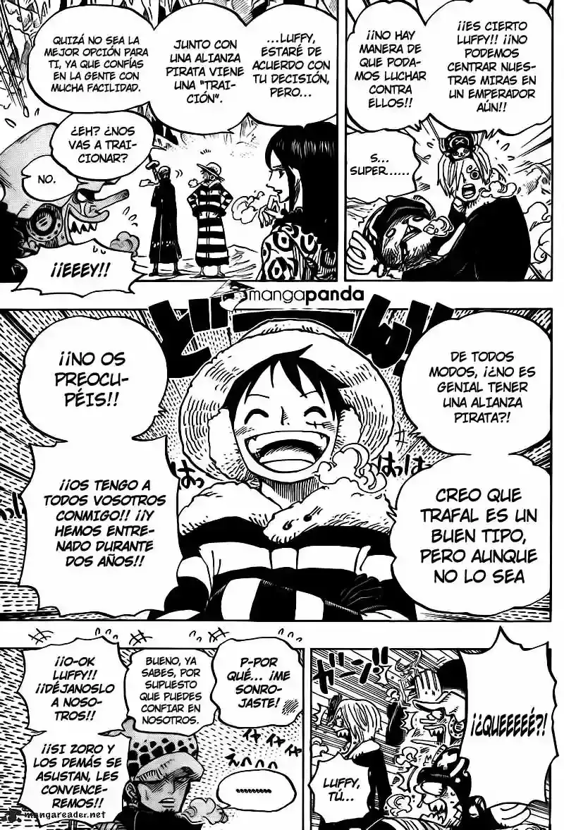 One Piece capítulo 668 página 5
