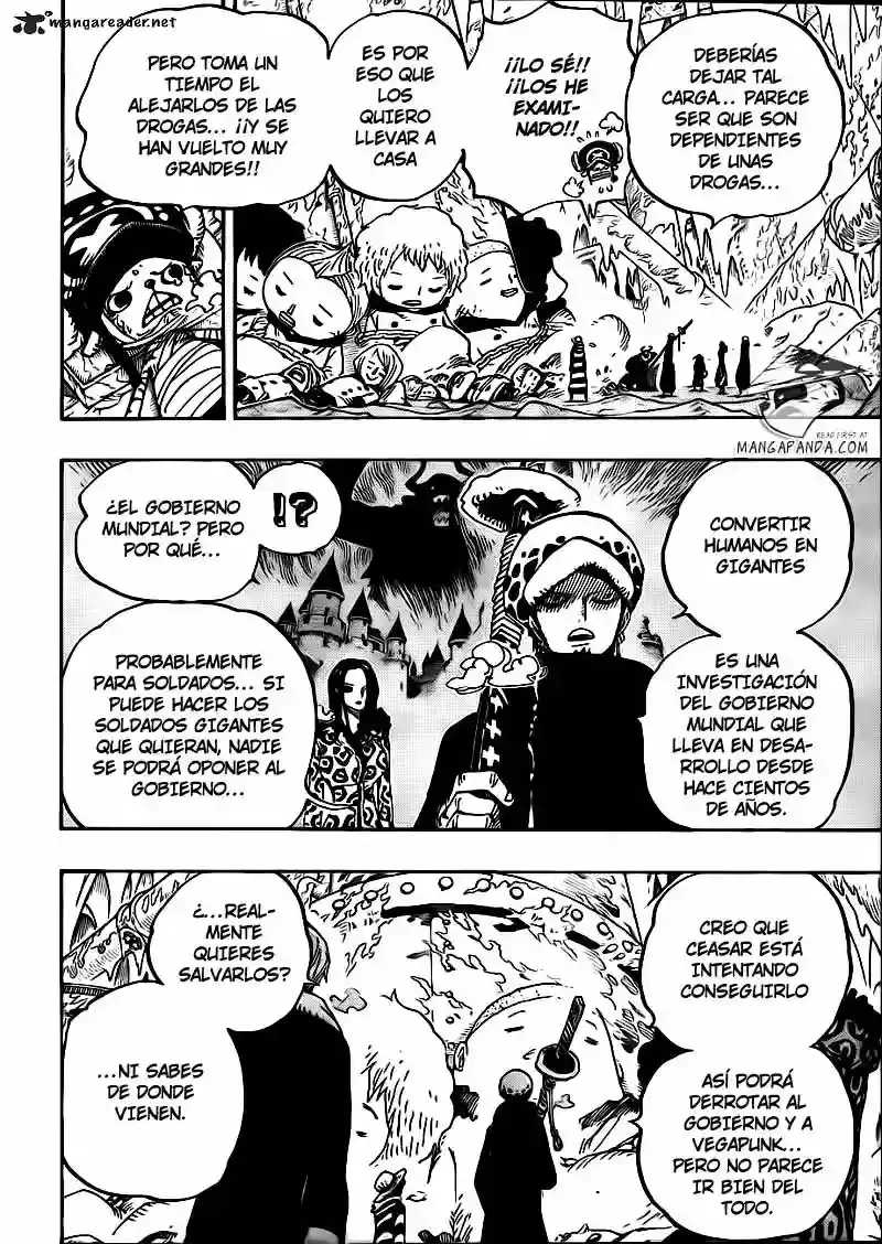 One Piece capítulo 668 página 8