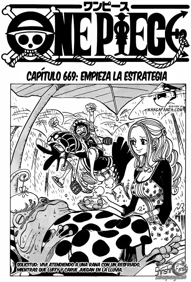 One Piece capítulo 669 página 1