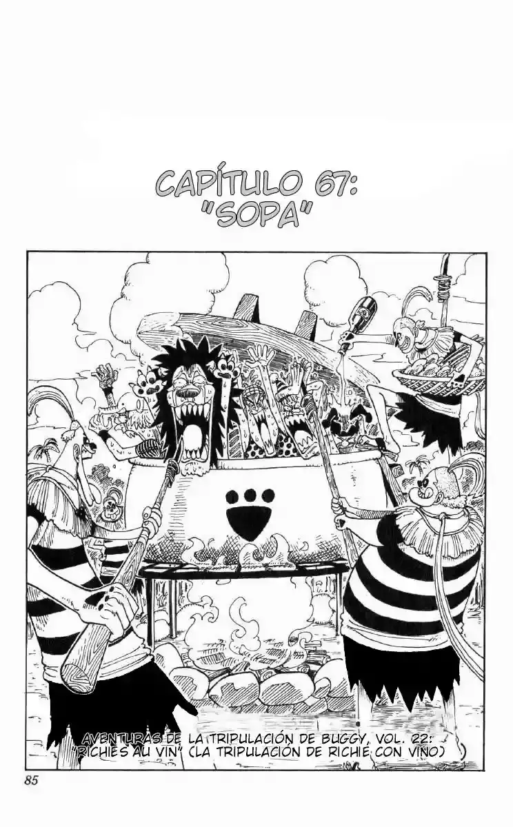 One Piece capítulo 67 página 1