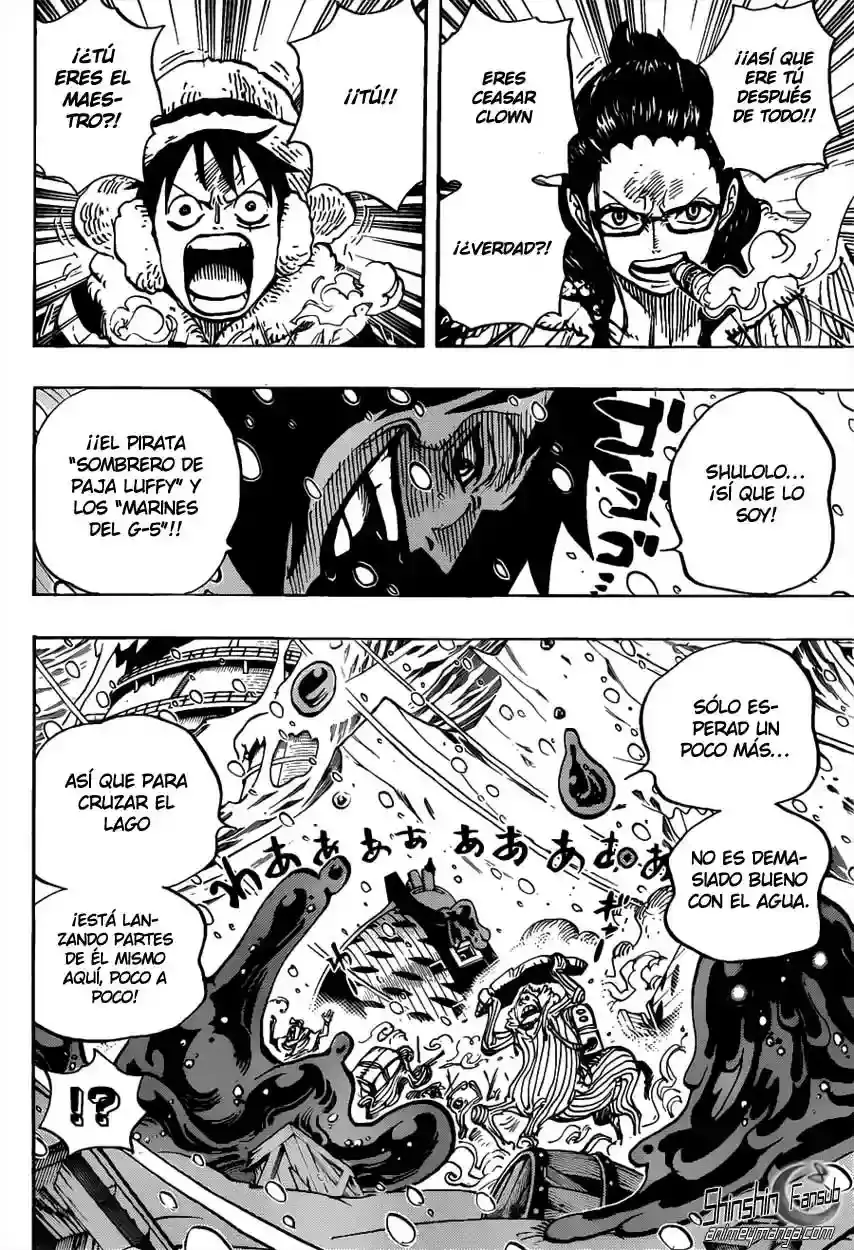One Piece capítulo 670 página 16