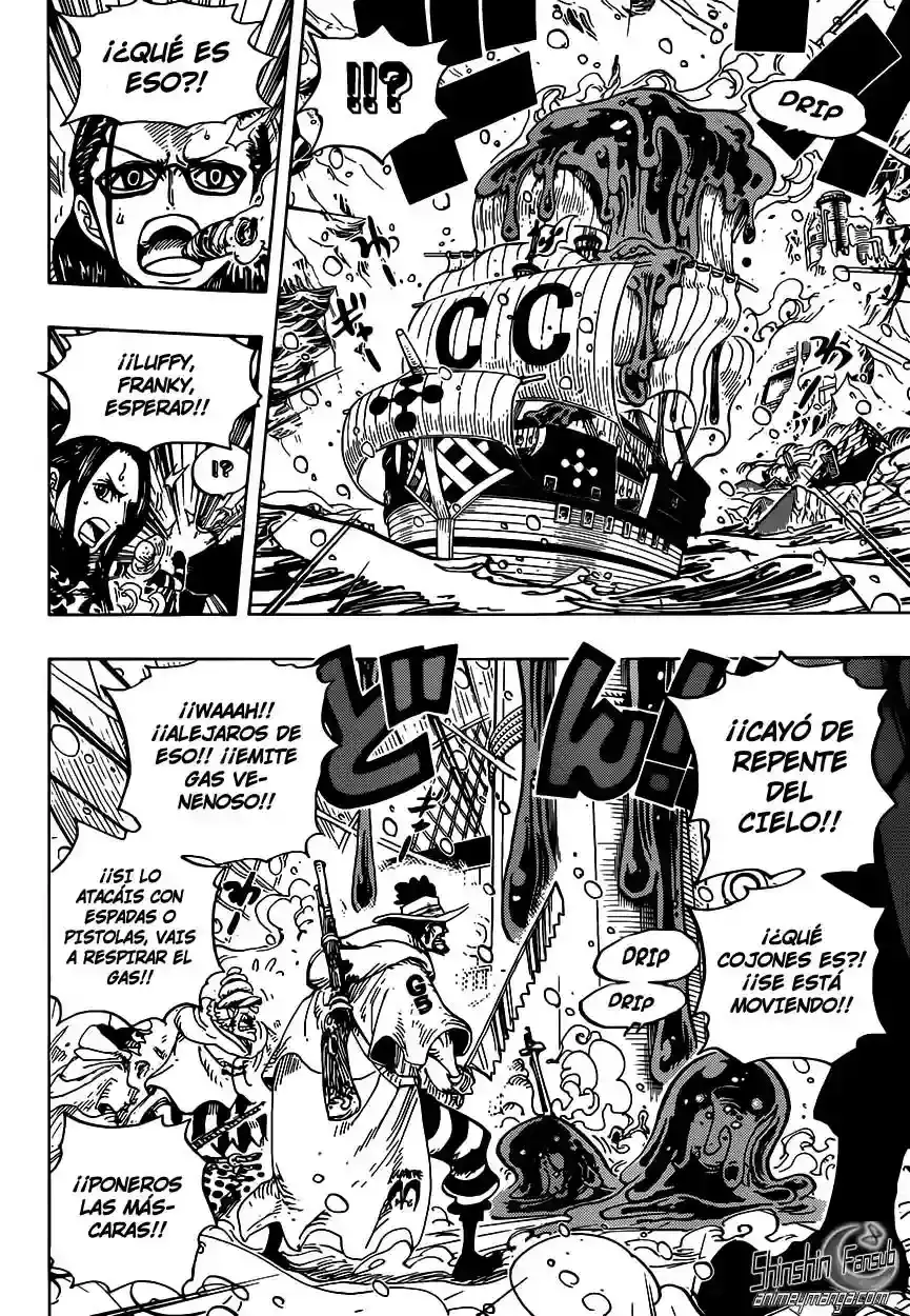 One Piece capítulo 670 página 8