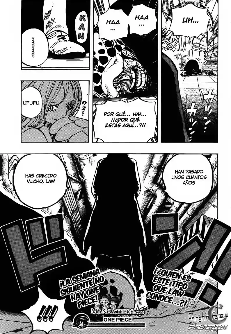 One Piece capítulo 671 página 16