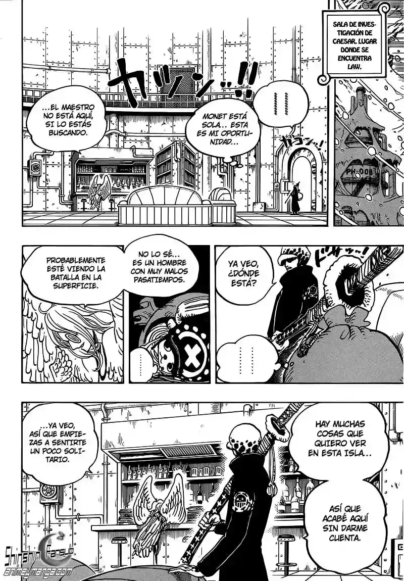 One Piece capítulo 671 página 4