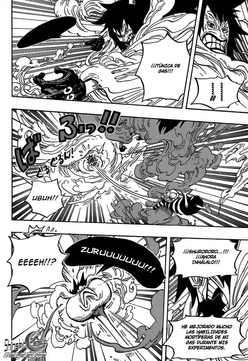 One Piece capítulo 671 página 8