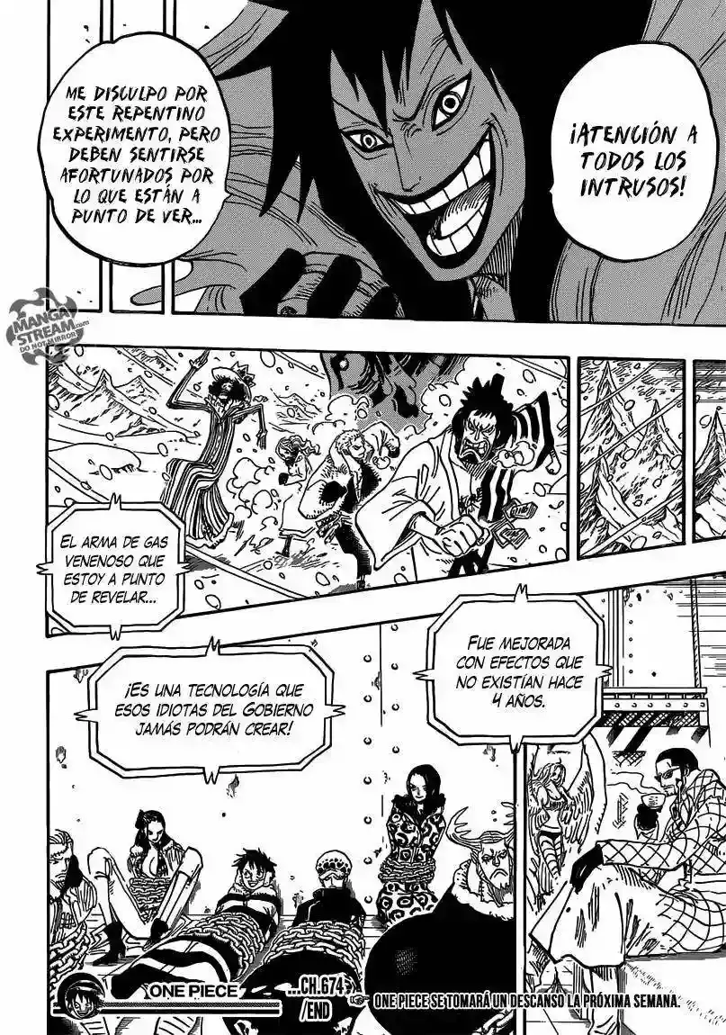 One Piece capítulo 674 página 17