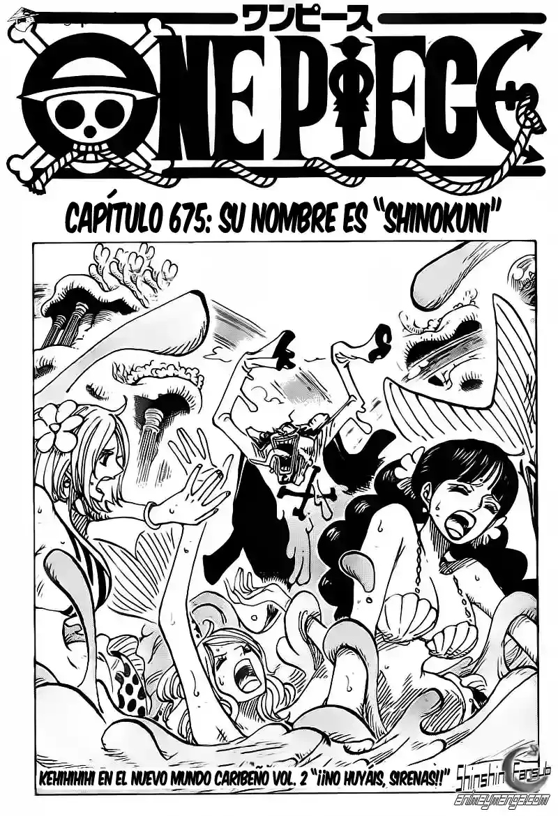 One Piece capítulo 675 página 1