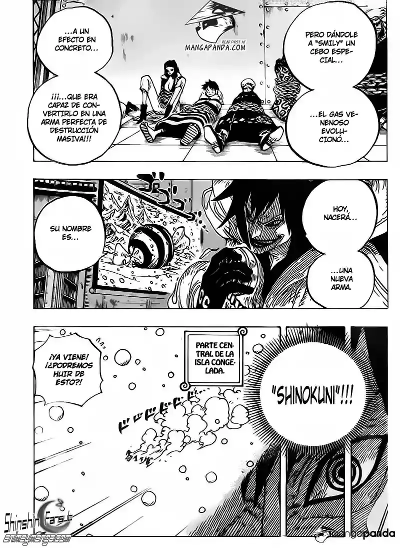 One Piece capítulo 675 página 14