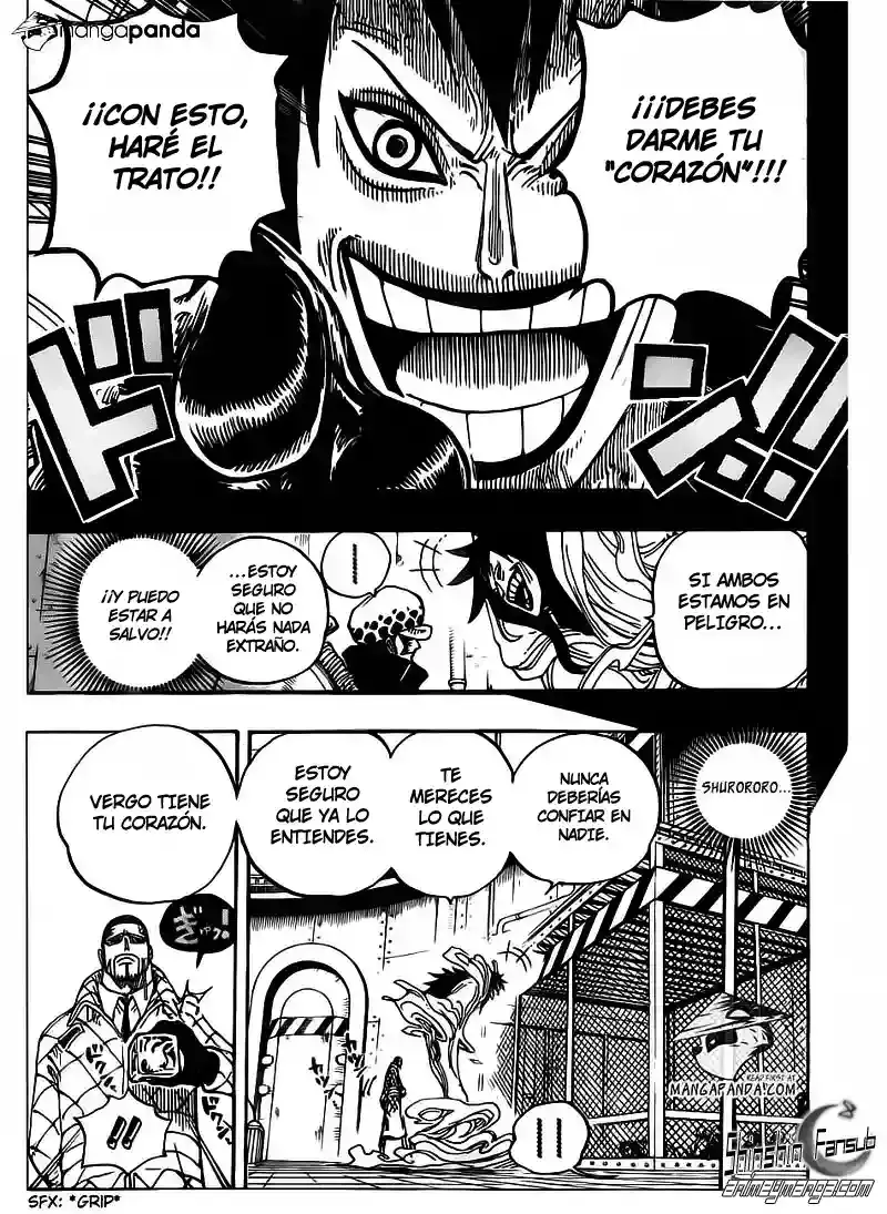 One Piece capítulo 675 página 9